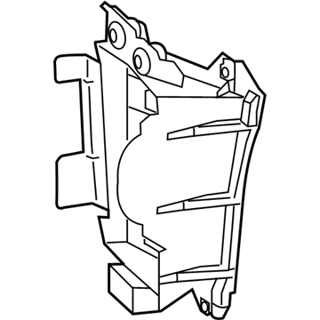 Lexus 15732-38020 Duct, Engine Oil Cooler Air