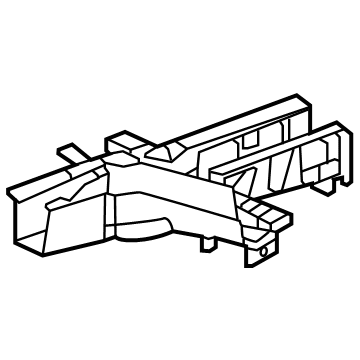 Lexus 57410-0E010 MEMBER ASSY, FLOOR S