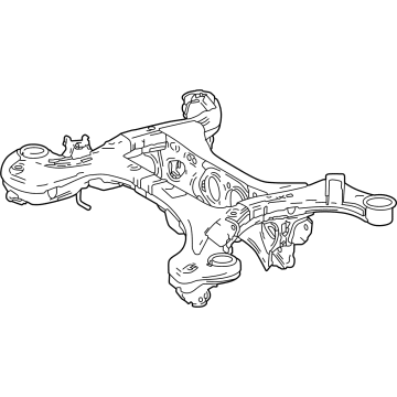 Lexus 51206-0E130 MEMBER SUB-ASSY, RR