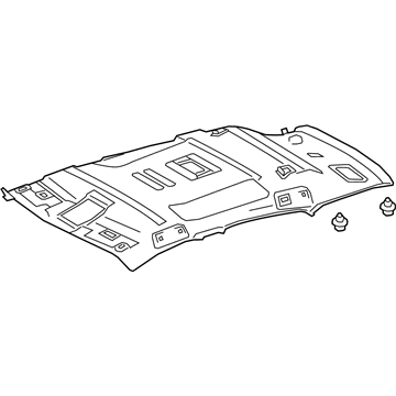 Lexus 63310-78100-A1 Headlining Assy, Roof