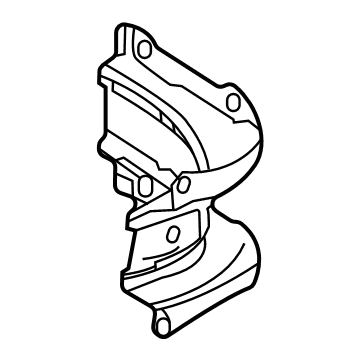 Lexus 61242-11020 GUSSET, Roof Side Ra