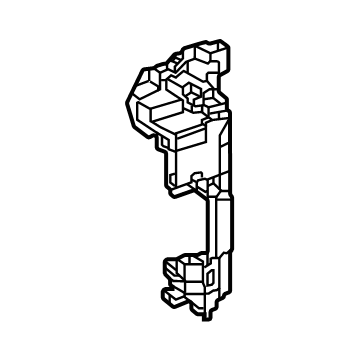 Lexus 16593-F0270 GUIDE, RADIATOR AIR