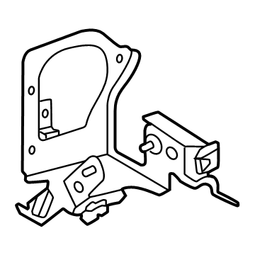 Lexus 87121-48120 BRACKET, HEATER