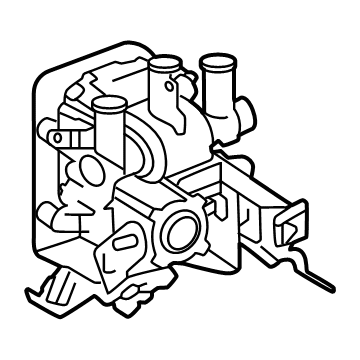 Lexus RX350h Heater Control Valve - 87240-48010