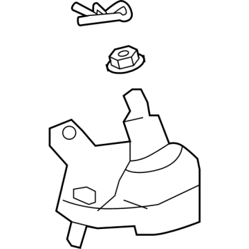 Lexus 43330-49245 JOINT ASSY, LWR BALL