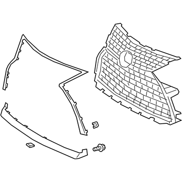 Lexus RX350L Grille - 53101-48A20