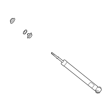 2020 Lexus GS F Shock Absorber - 48530-80800