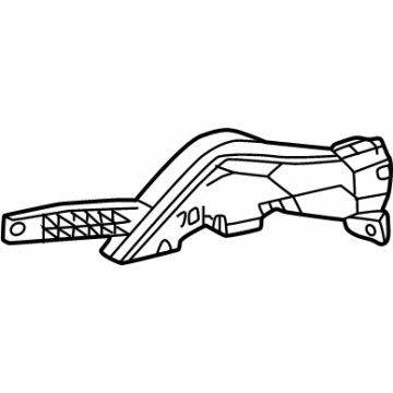 Lexus 87201-0E780 DUCT SUB-ASSY, AIR