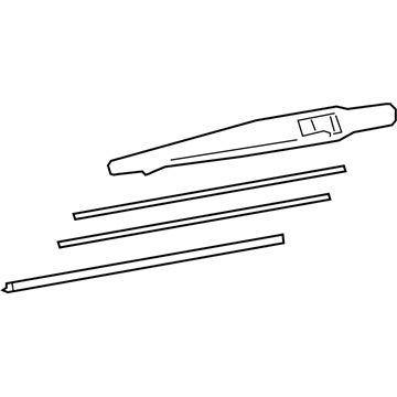 Lexus TX500h Wiper Blade - 85242-0R070