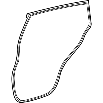 Lexus RX350h Door Seal - 67871-0E130