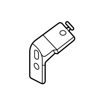 Lexus 58332-48020 BRACKET, LUGGAGE COM