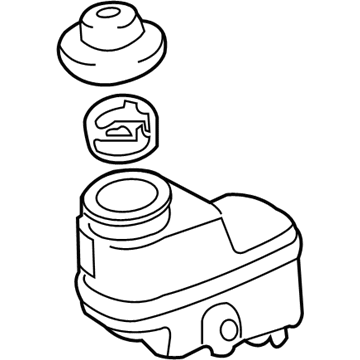 Lexus 47220-0R090 RESERVOIR ASSY, MAST