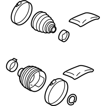 Lexus 04427-08290 BOOT KIT, FR DRIVE S