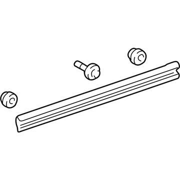 Lexus LS430 Door Moldings - 75733-50040