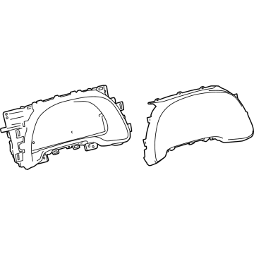 Lexus RX500h Instrument Cluster - 83A00-0E290