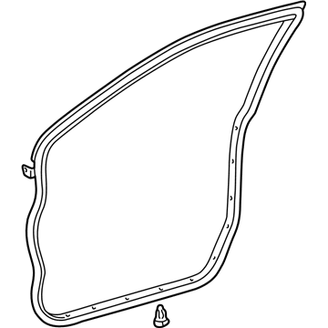 Lexus ES330 Door Seal - 67861-33050