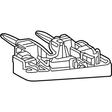 Lexus 52562-60130 RETAINER, RR BUMPER