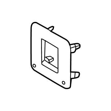 Lexus 85536-0E040-C0 BEZEL, POWER OUTLET