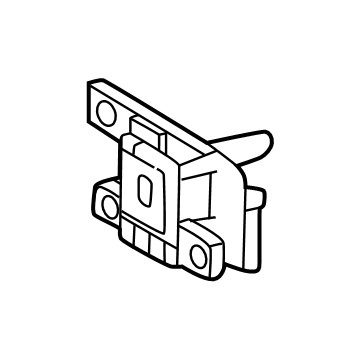 Lexus 64725-48030-C0 HOOK, LUGGAGE COMPAR