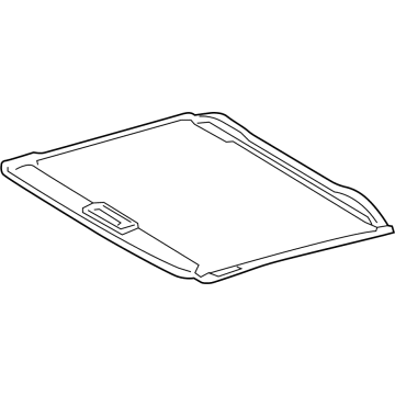 Lexus 63306-48220-A0 TRIM SUB-ASSY, SUNSH