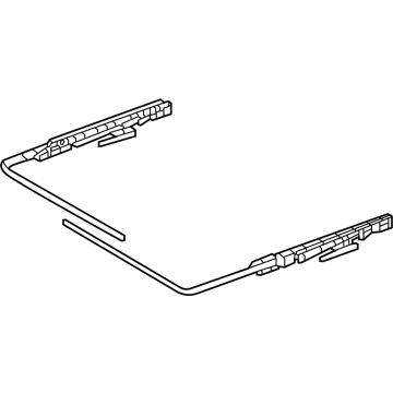 Lexus 63205-0E050 CABLE SUB-ASSY, SLID