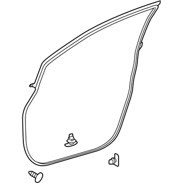 2010 Lexus RX450h Door Seal - 67861-0E030