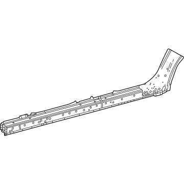 Lexus 61401-46901 PANEL SUB-ASSY, ROCK