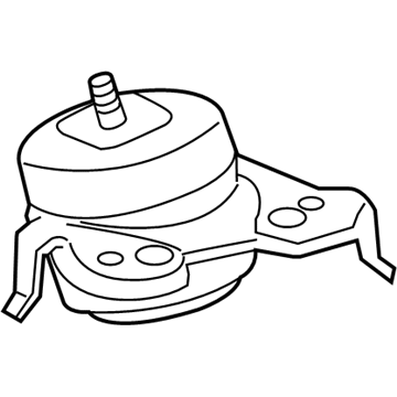 Lexus 12361-38260 INSULATOR, Engine Mounting