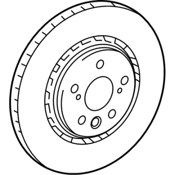 2025 Lexus RX350h Brake Disc - 43512-78030