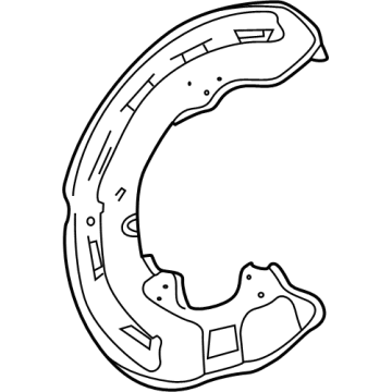 2020 Lexus LS500 Backing Plate - 47781-11010