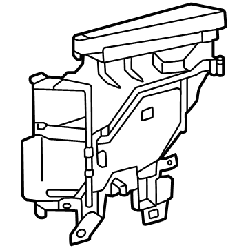 Lexus 87201-46070 DUCT SUB-ASSY, AIR