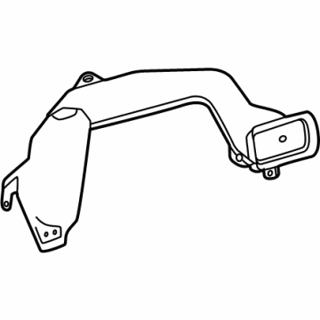 Lexus 55845-46030 DUCT, HEATER TO REGI