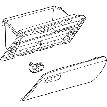 2024 Lexus RX350h Glove Box - 55550-48110-C0