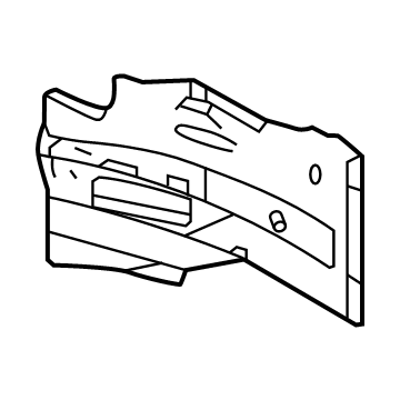 Lexus 55225-78010 INSULATOR, DASH PANE