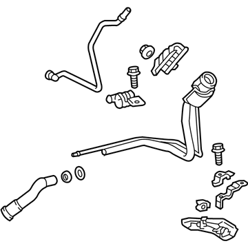 2018 Lexus ES350 Fuel Filler Neck - 77210-07061