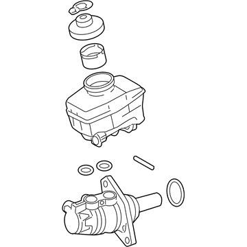 2023 Lexus IS350 Brake Master Cylinder - 47201-53320