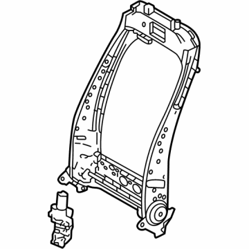 Lexus 71014-0E250 FRAME SUB-ASSY, FR S