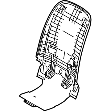 Lexus 71706-0E040-C0 BOARD SUB-ASSY, FR S