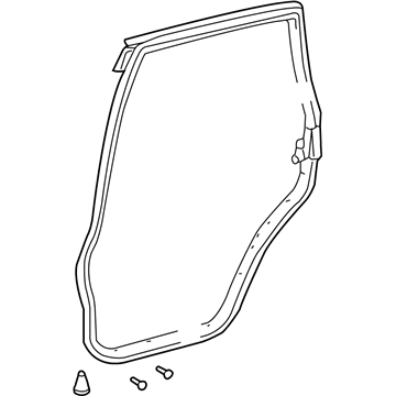 2006 Lexus GX470 Door Seal - 67872-60100