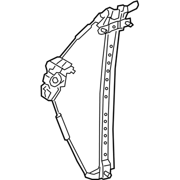 Lexus 69803-50060 Regulator Sub-Assembly