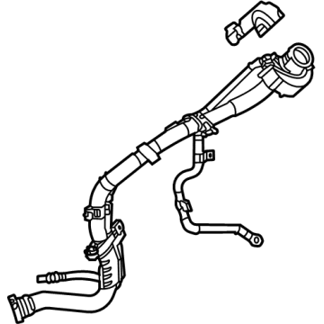 Lexus RX450h+ Fuel Filler Neck - 77210-48580