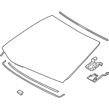 2023 Lexus LS500 Windshield - 56101-50962