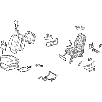 Lexus 71200-48771-A0 Seat Assy, Front LH