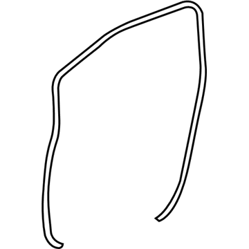 Lexus HS250h Door Seal - 62311-75010