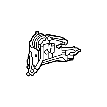 Lexus 71350-60500 HINGE ASSY, RR SEAT