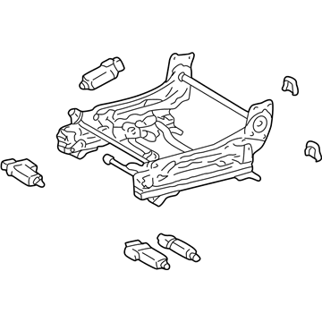 Lexus 72020-30150 Adjuster Sub-Assy, Front Seat, LH