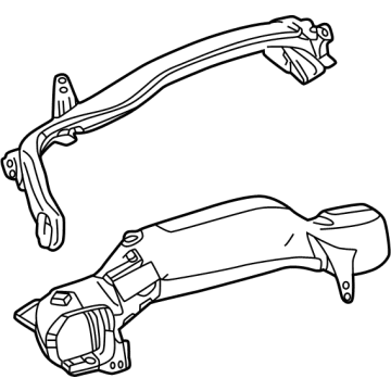 Lexus 55084-48050 DUCT SUB-ASSY, HEATE