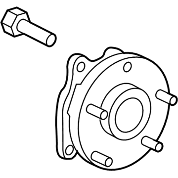 2024 Lexus ES350 Wheel Bearing - 43550-0R060