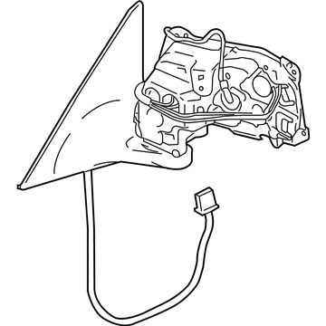 Lexus 87909-24340-B0 ACTUATOR Sub-Assembly, Outer Mirror