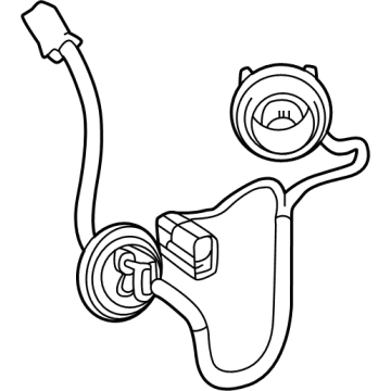 Lexus 81555-46120 SOCKET & WIRE, RR CO